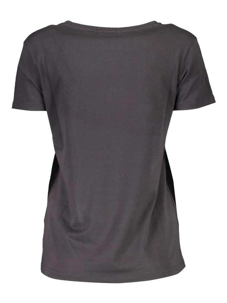 Black Cotton Women T-Shirt alternative