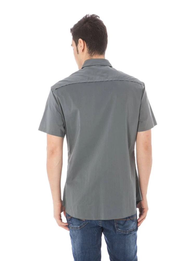 Grigio Cotone Mens Shirt alternative