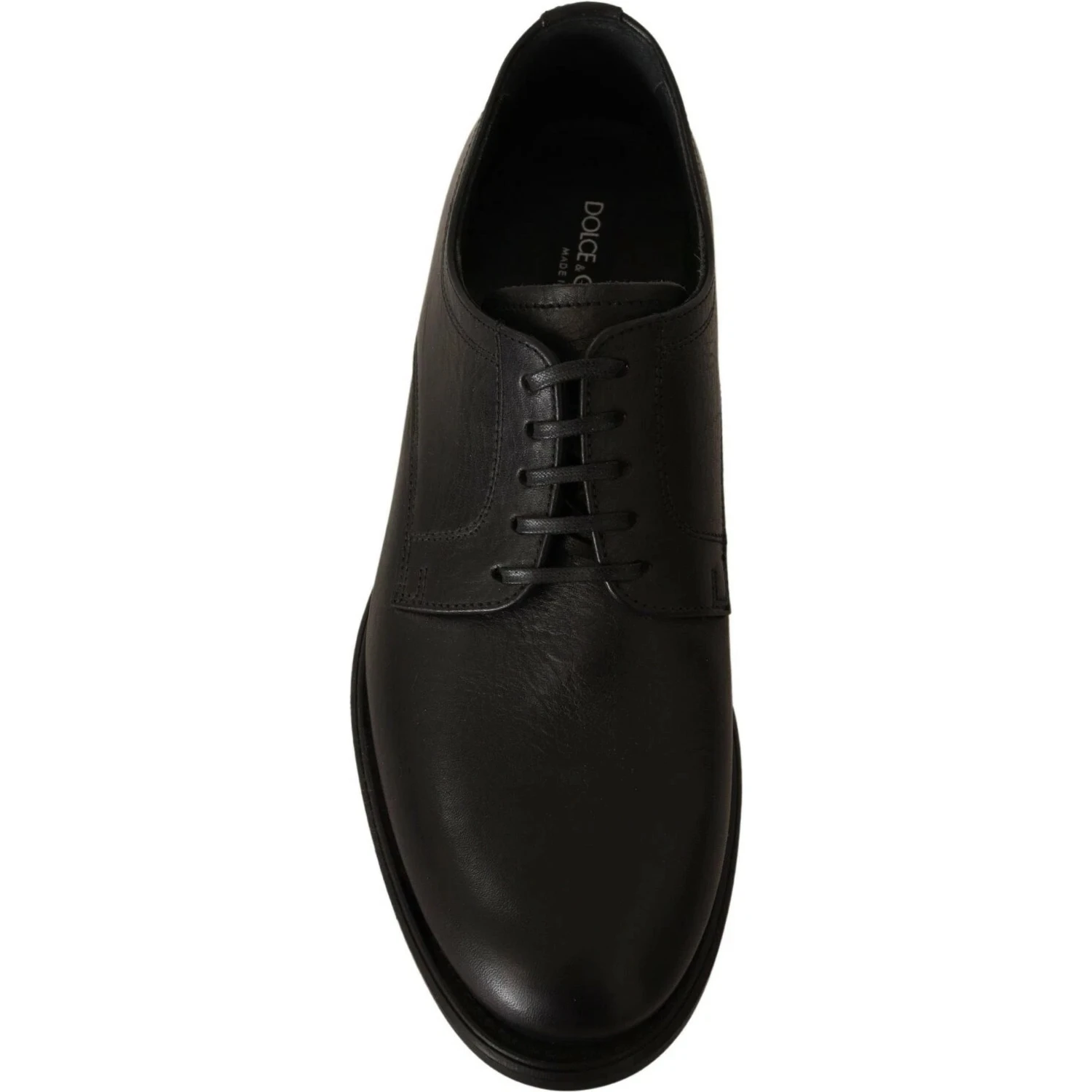 Black Lace Up Leather Men Formal Derby Shoes