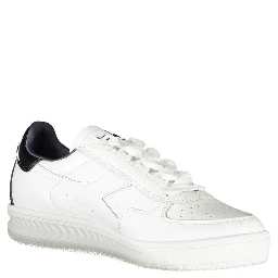 White Leather Women Sneaker