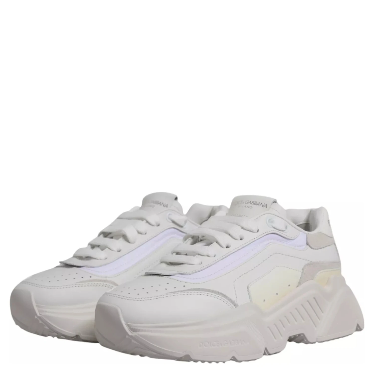 White Daymaster Low Top Mens Sneakers