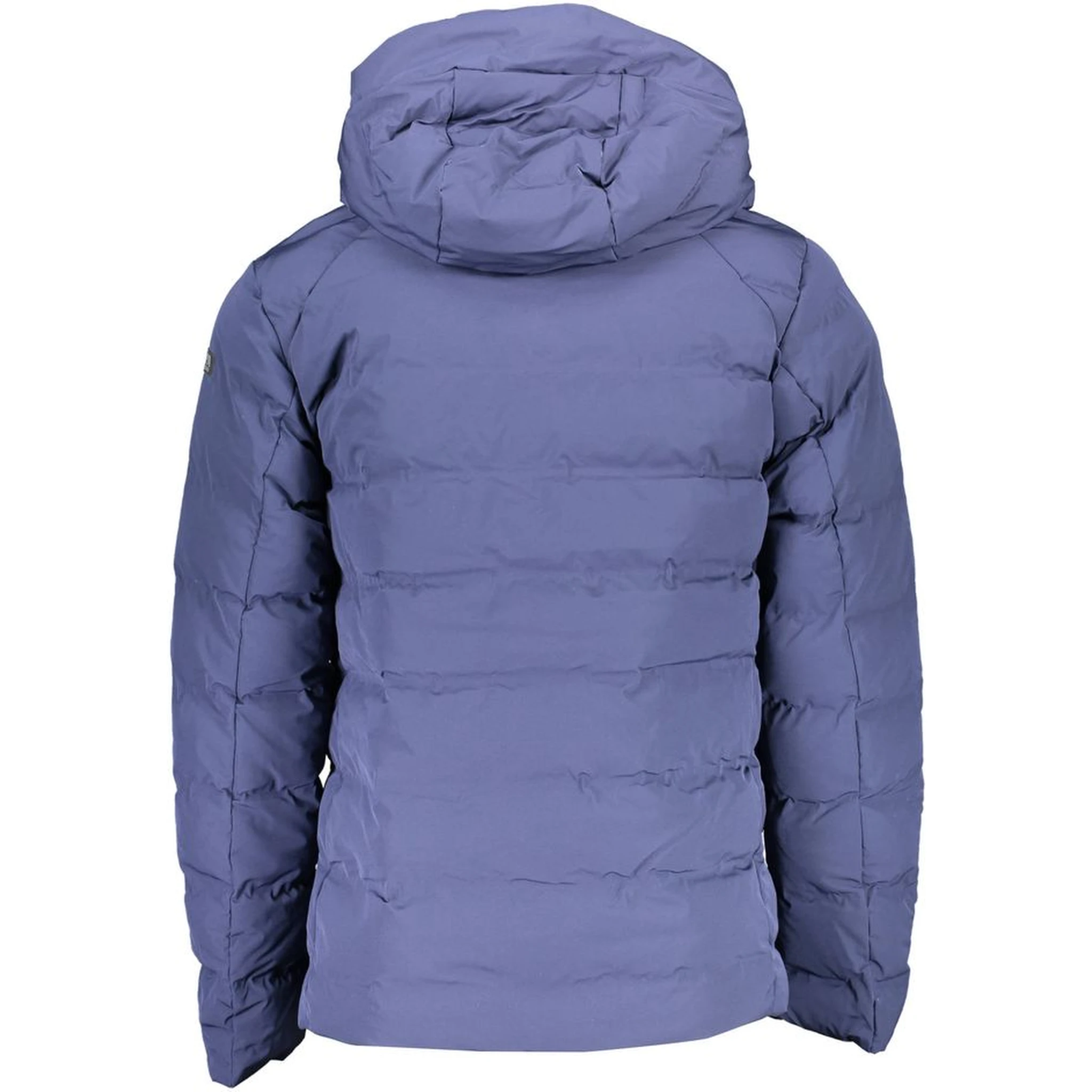 Blue Polyamide Men Jacket