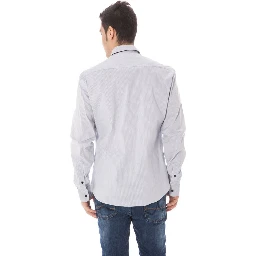 Azzurro Cotton Men Shirt