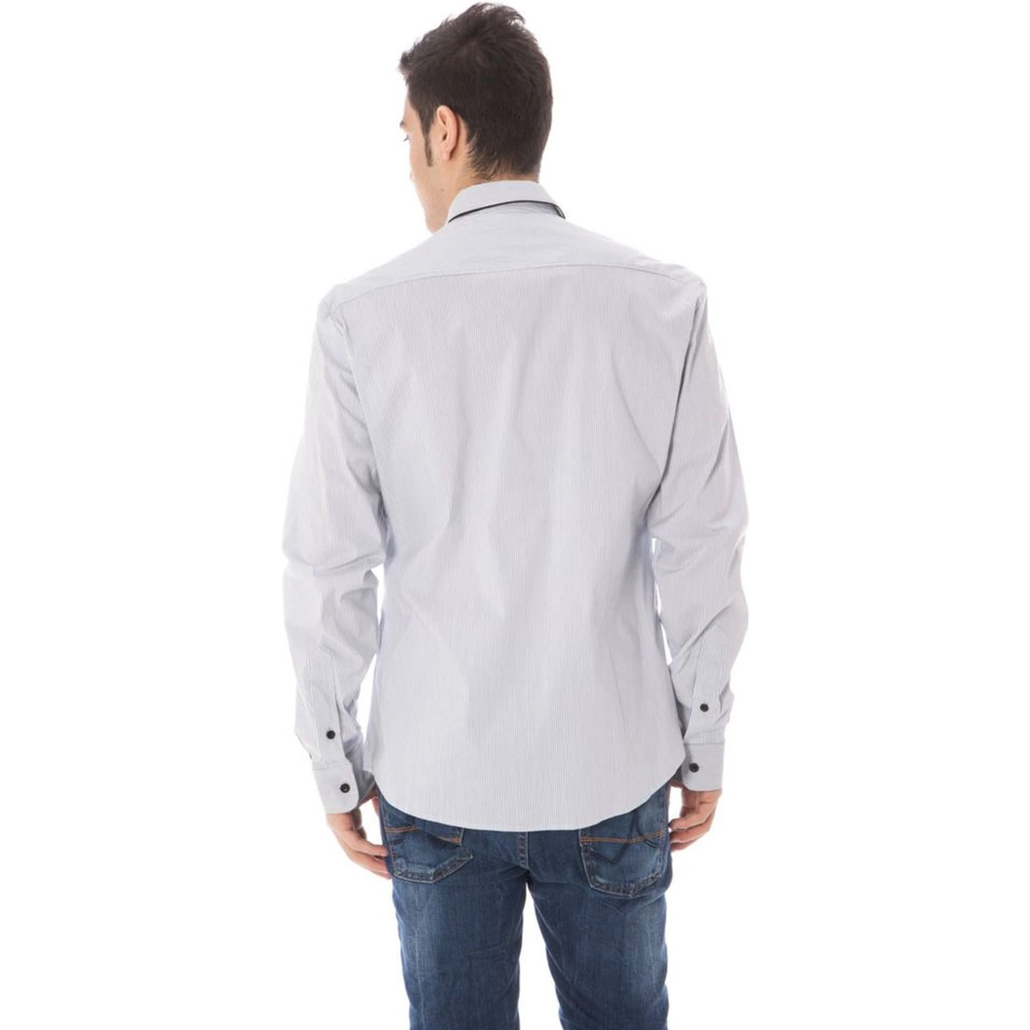 Azzurro Cotton Men Shirt