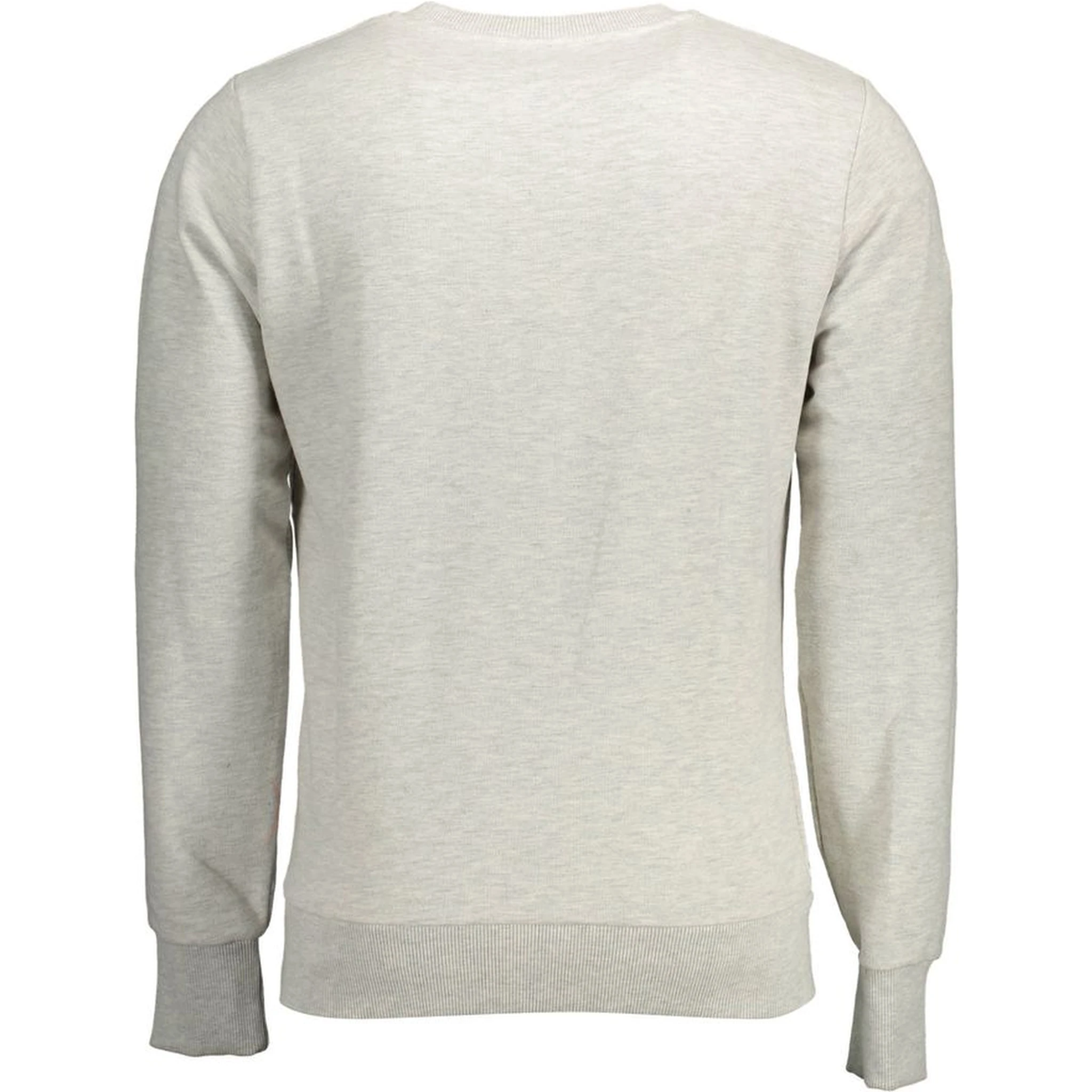 Gray Cotton Men Sweater