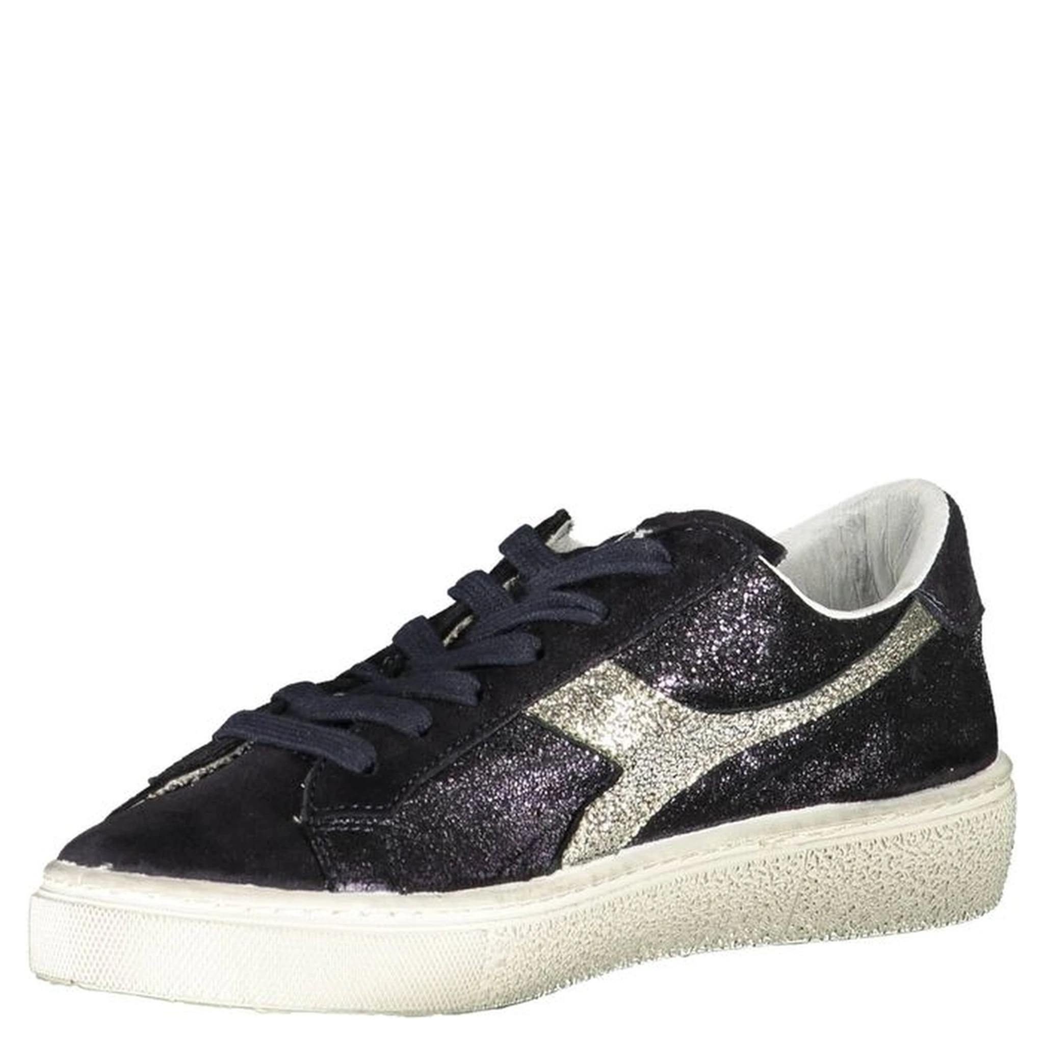 Black Fabric Sneaker