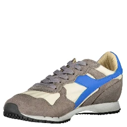 Gray Leather Women Sneaker