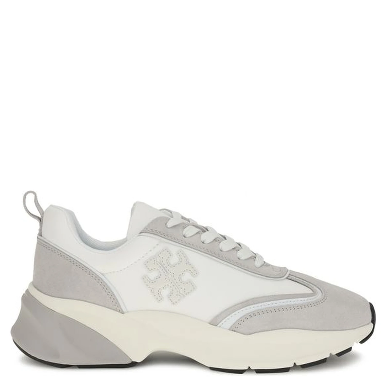White Rubber Athletic Sneakers