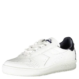 White Leather Women Sneaker