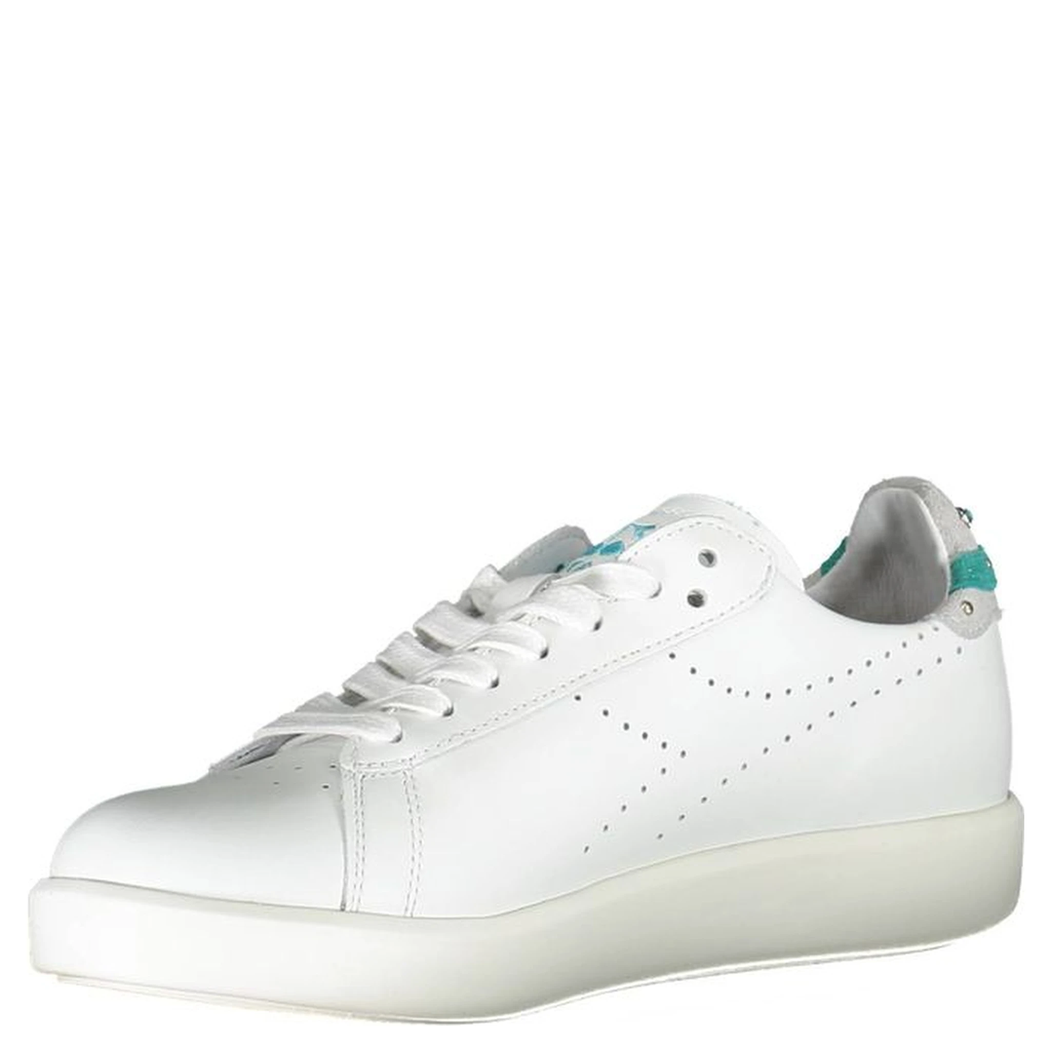 Bianco Leather Women Sneaker