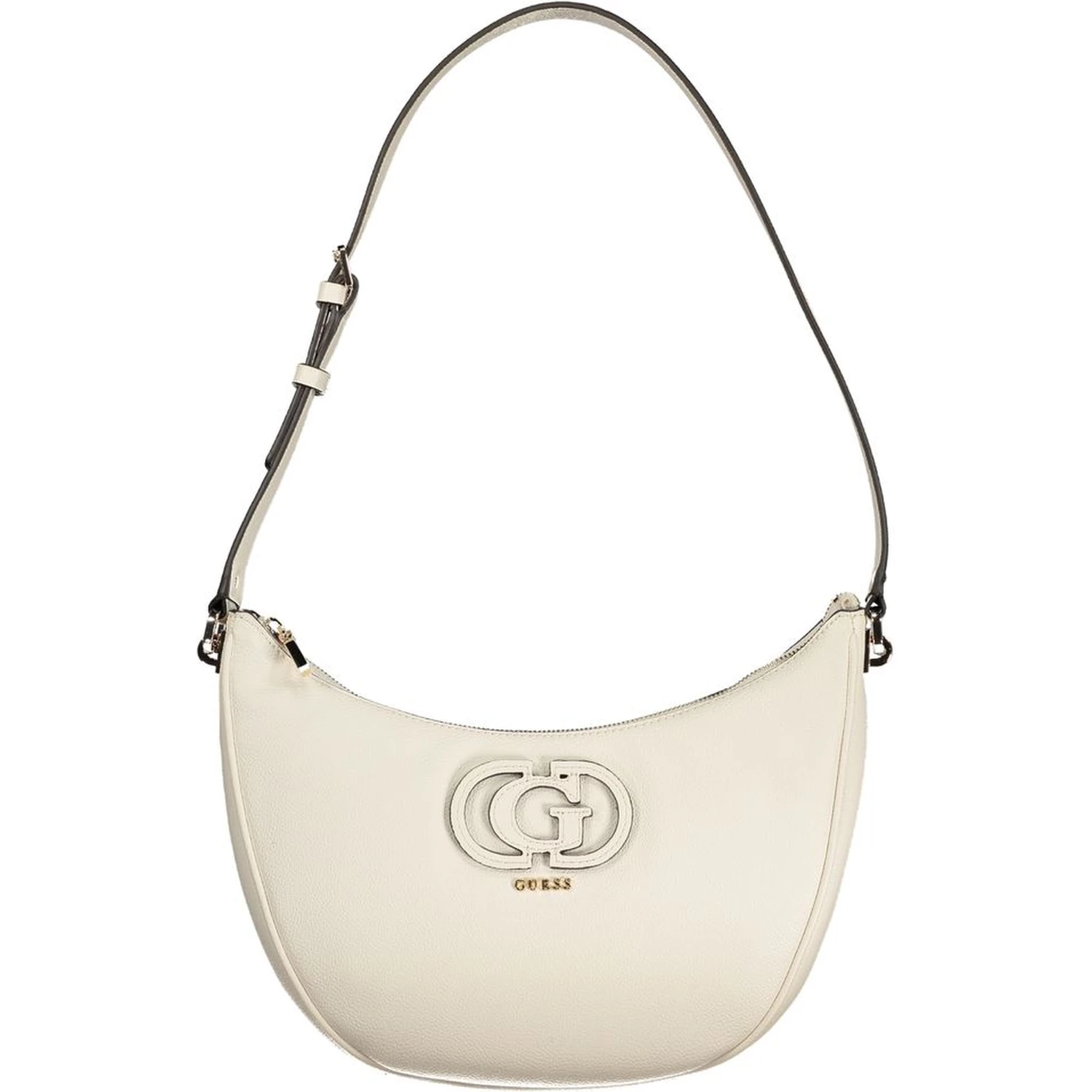White Polyethylene Women Handbag
