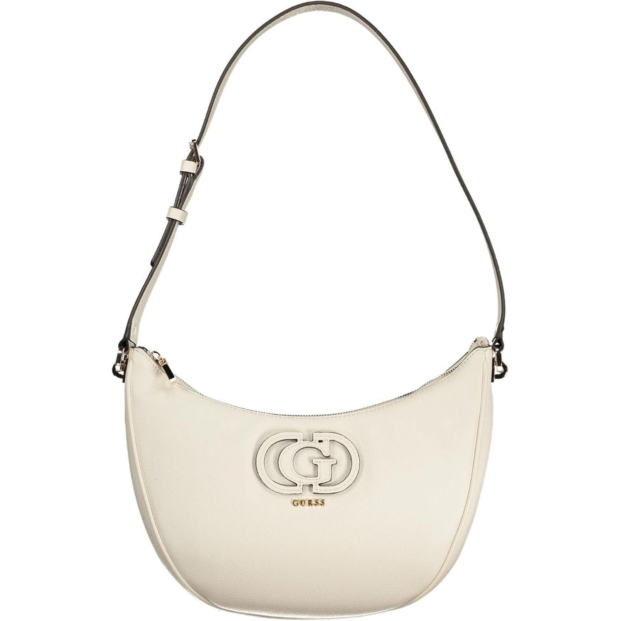 White Polyethylene Women Handbag