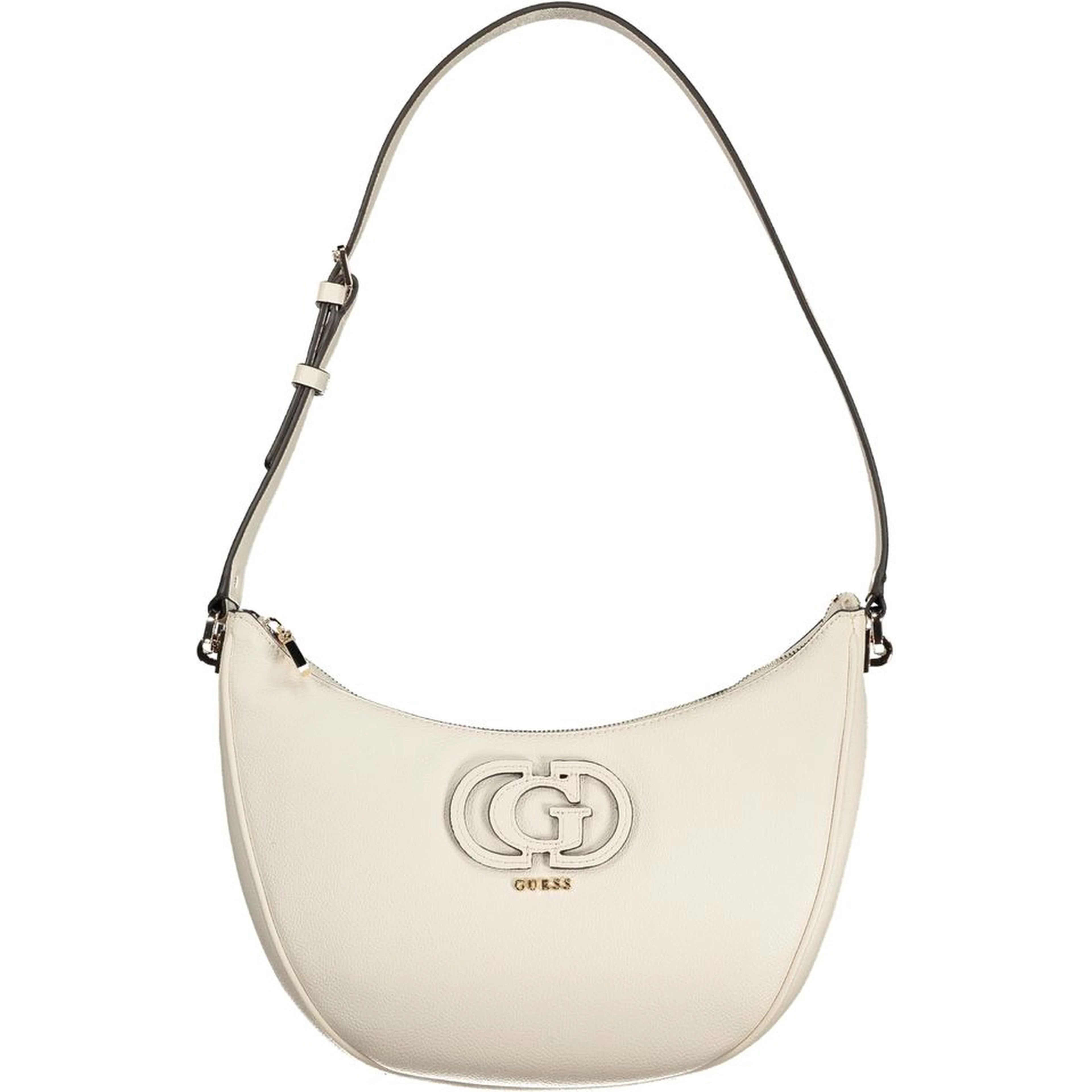 White Polyethylene Women Handbag