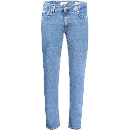 Blue Cotton Men's Jean