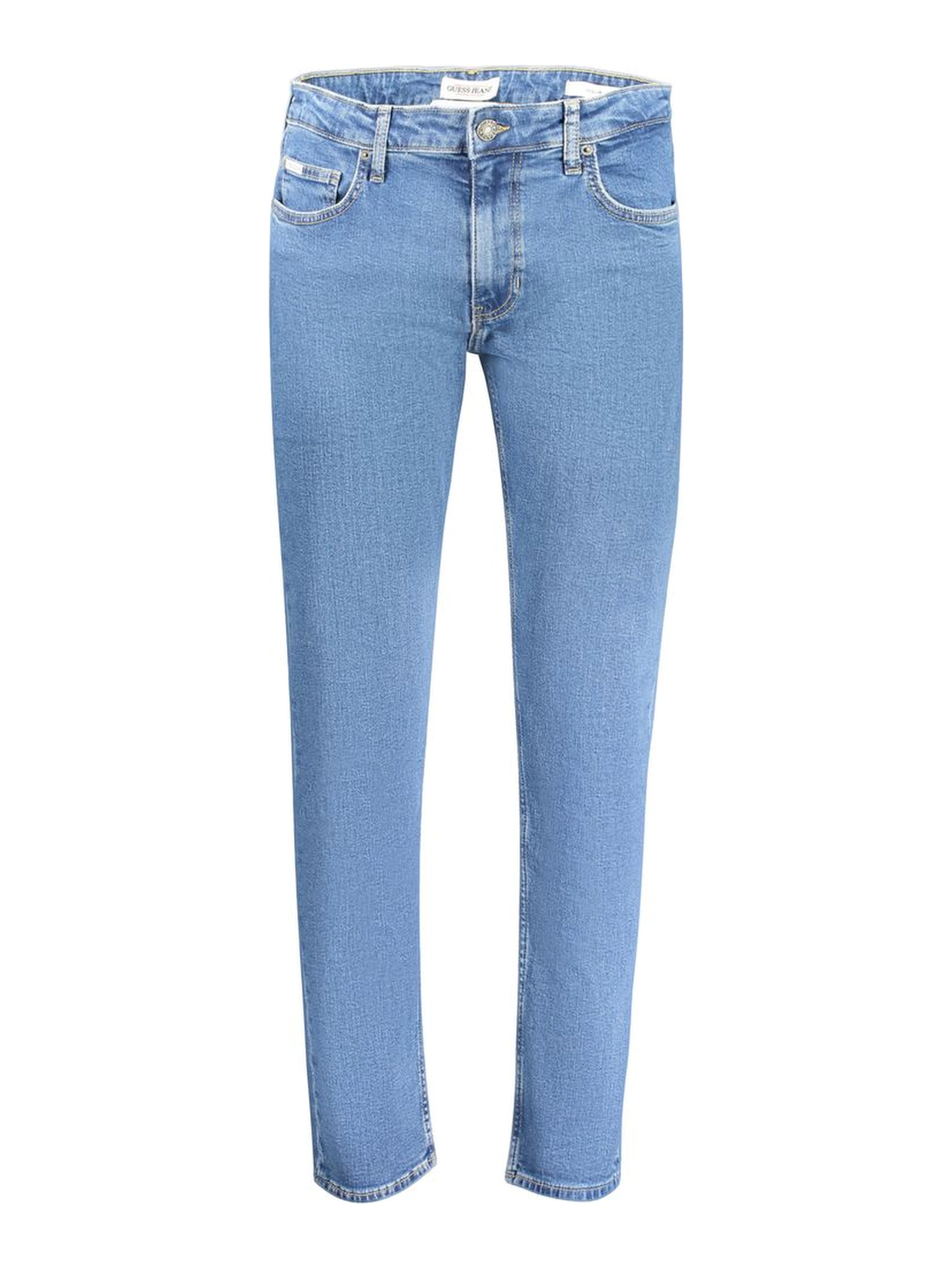 Blue Cotton Men's Jean