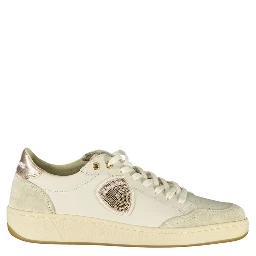 White Leather Women Sneaker