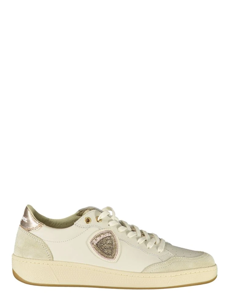 White Leather Women Sneaker