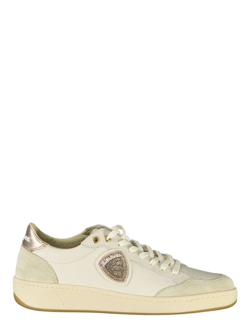 White Leather Women Sneaker