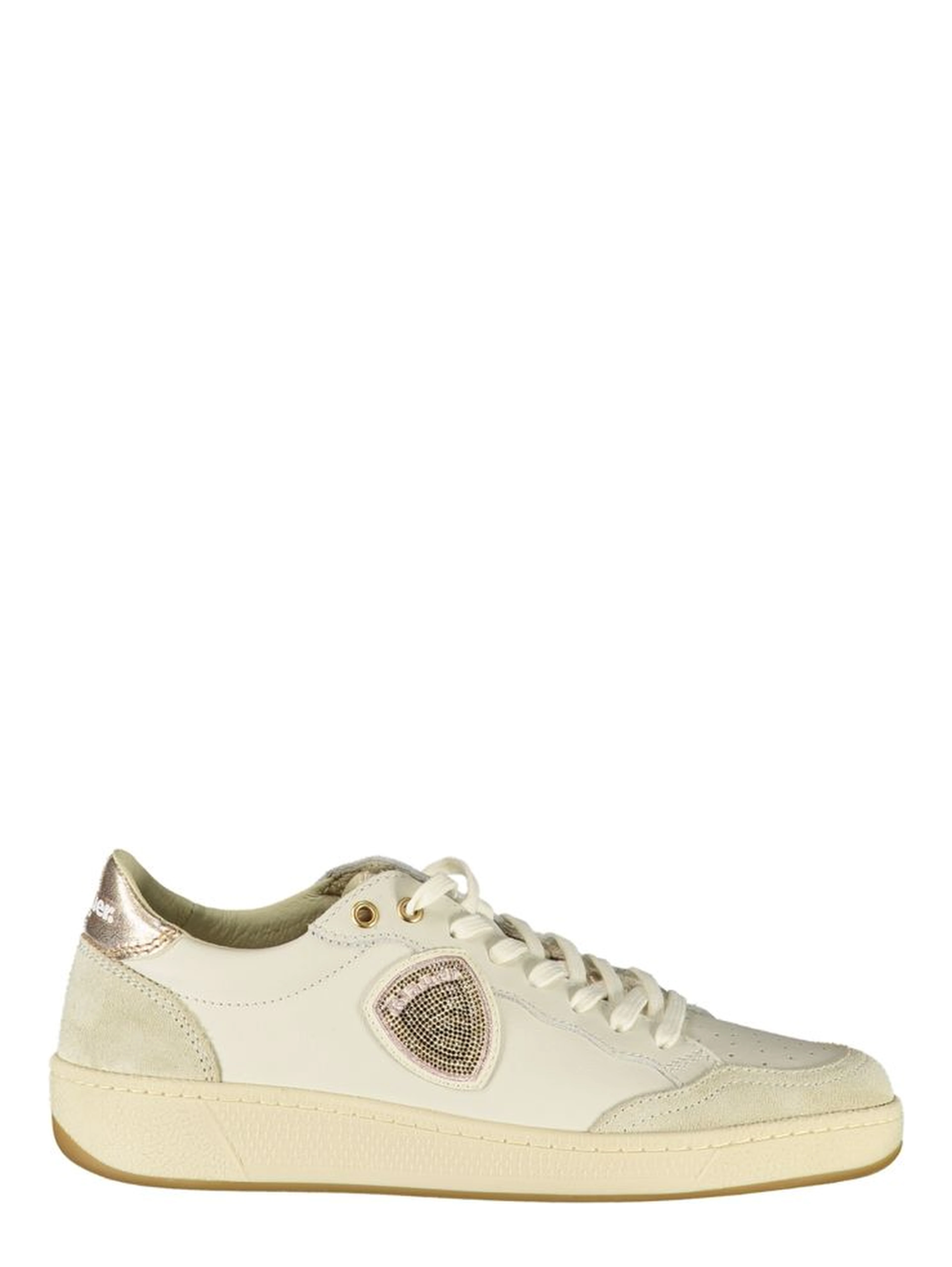 White Leather Women Sneaker