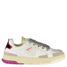 White Leather Women Sneaker