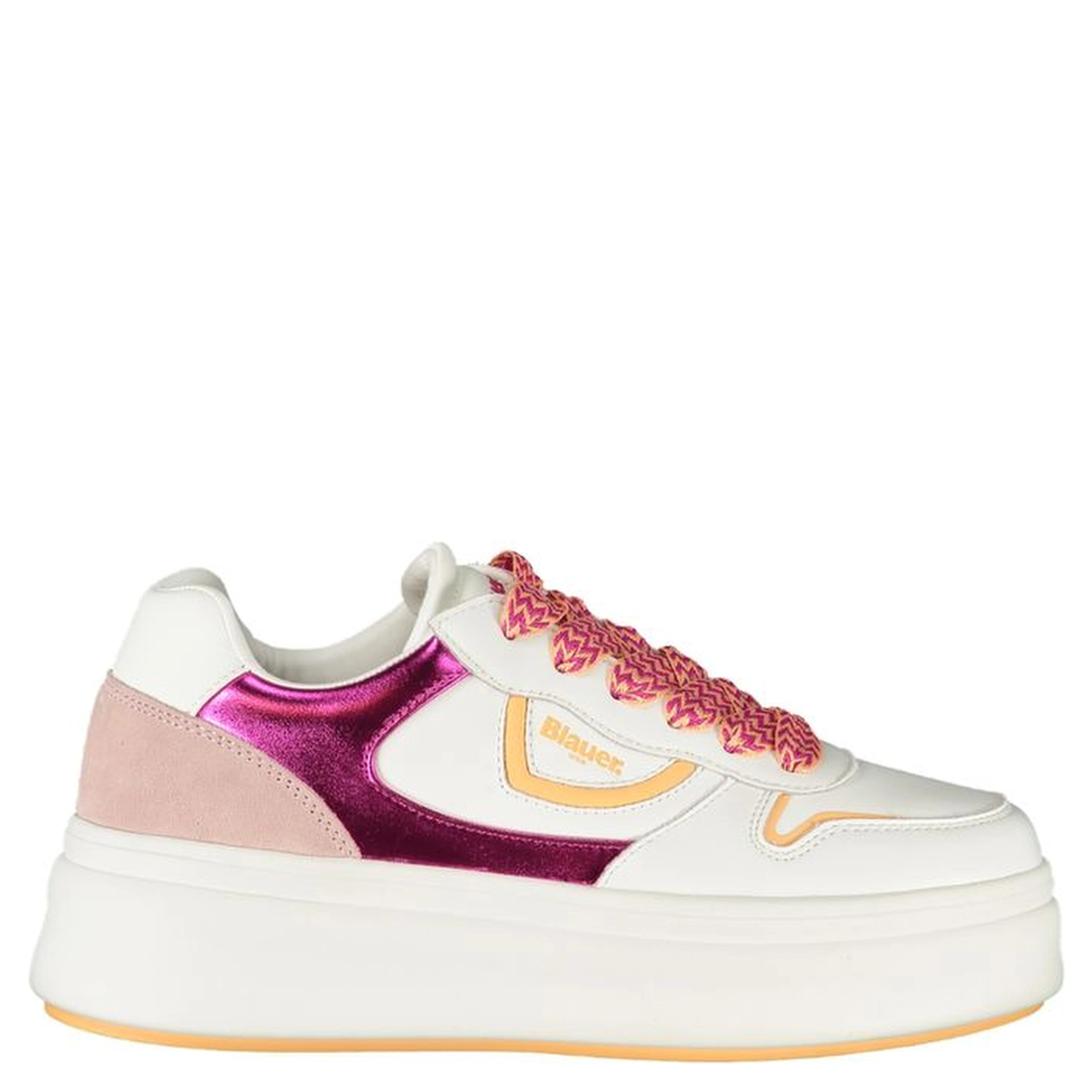 White Leather Women Sneaker