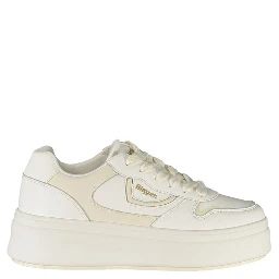 White Leather Women Sneaker