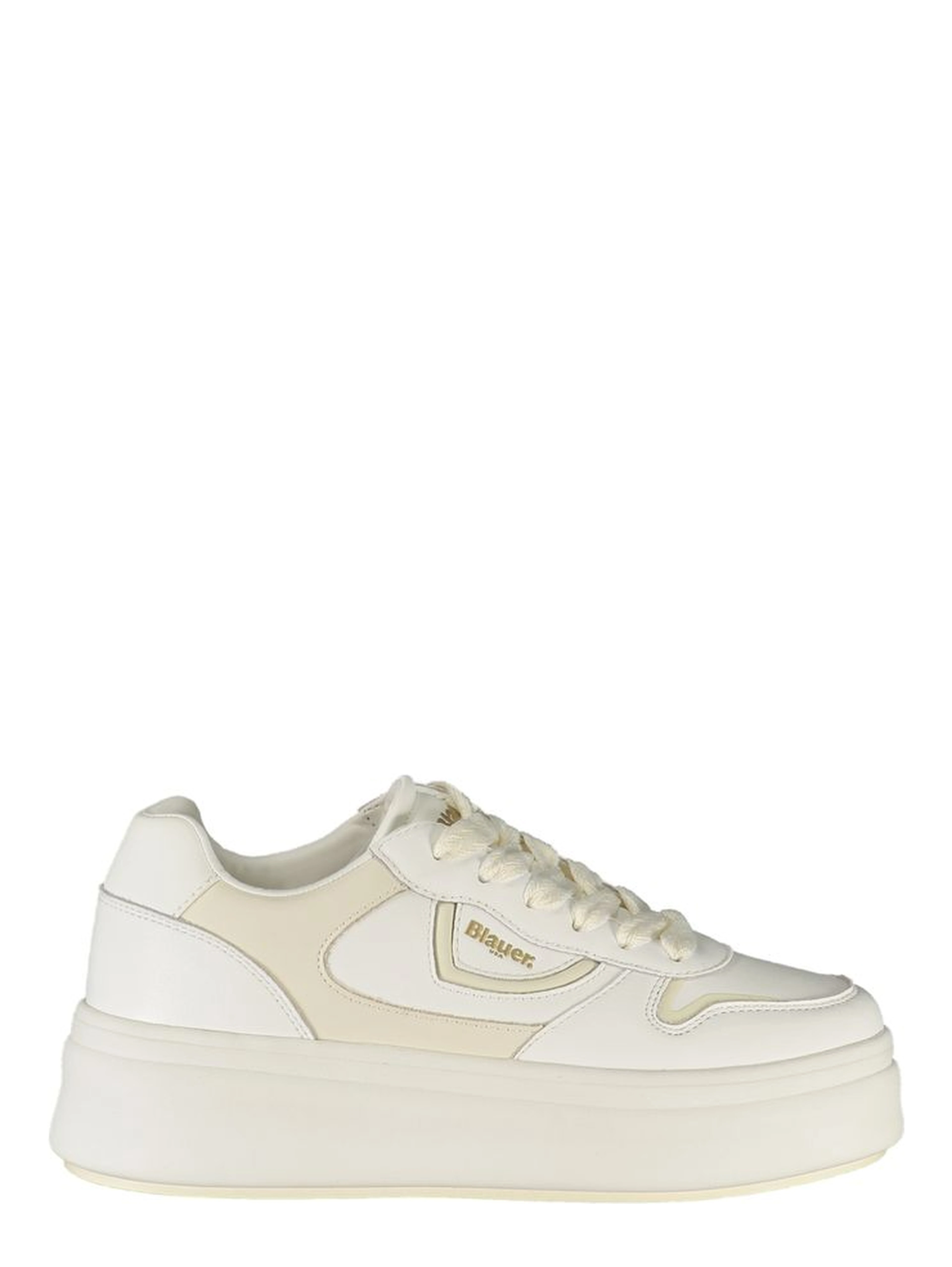 White Leather Women Sneaker