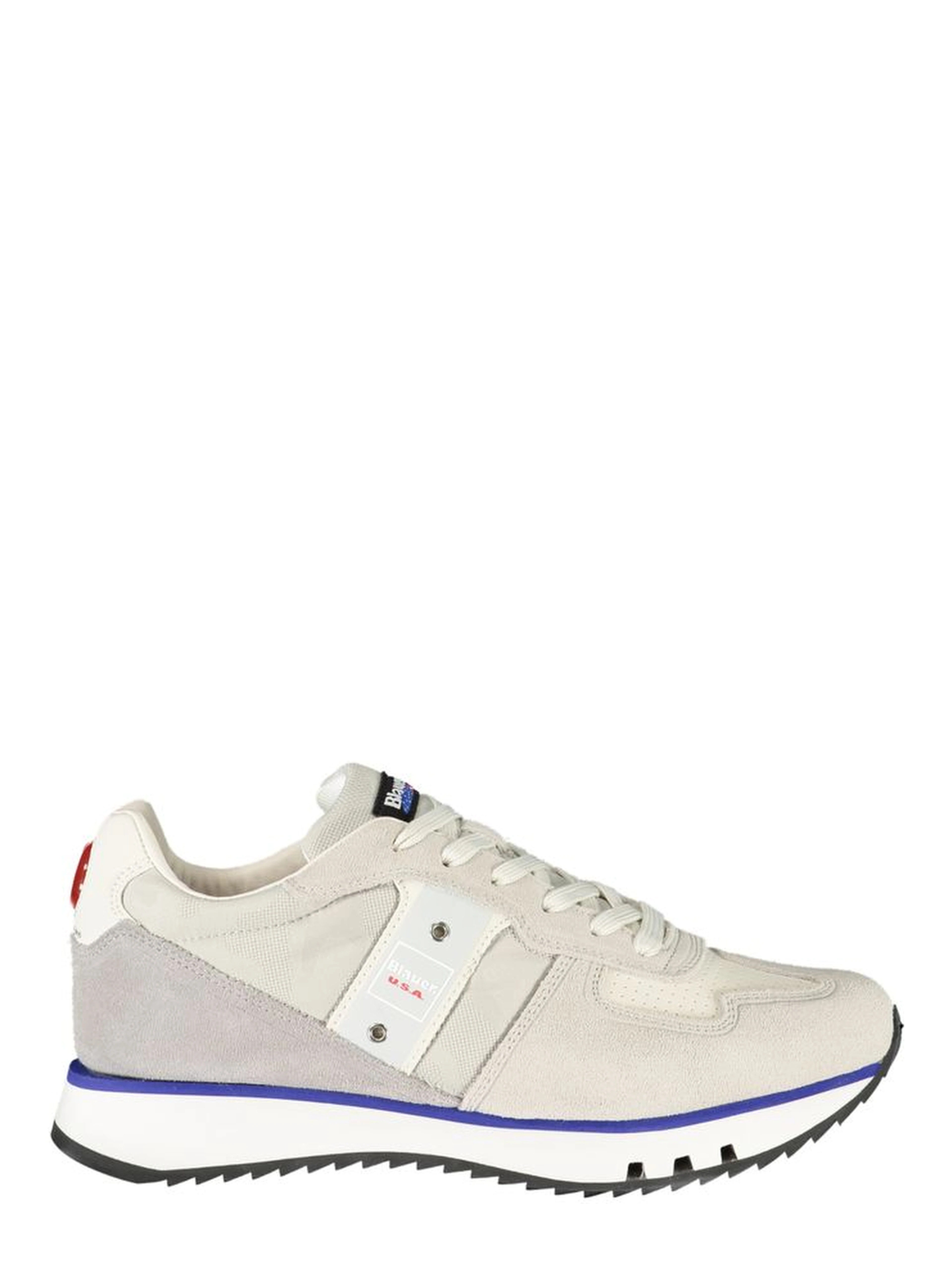 Gray Leather Men Sneaker