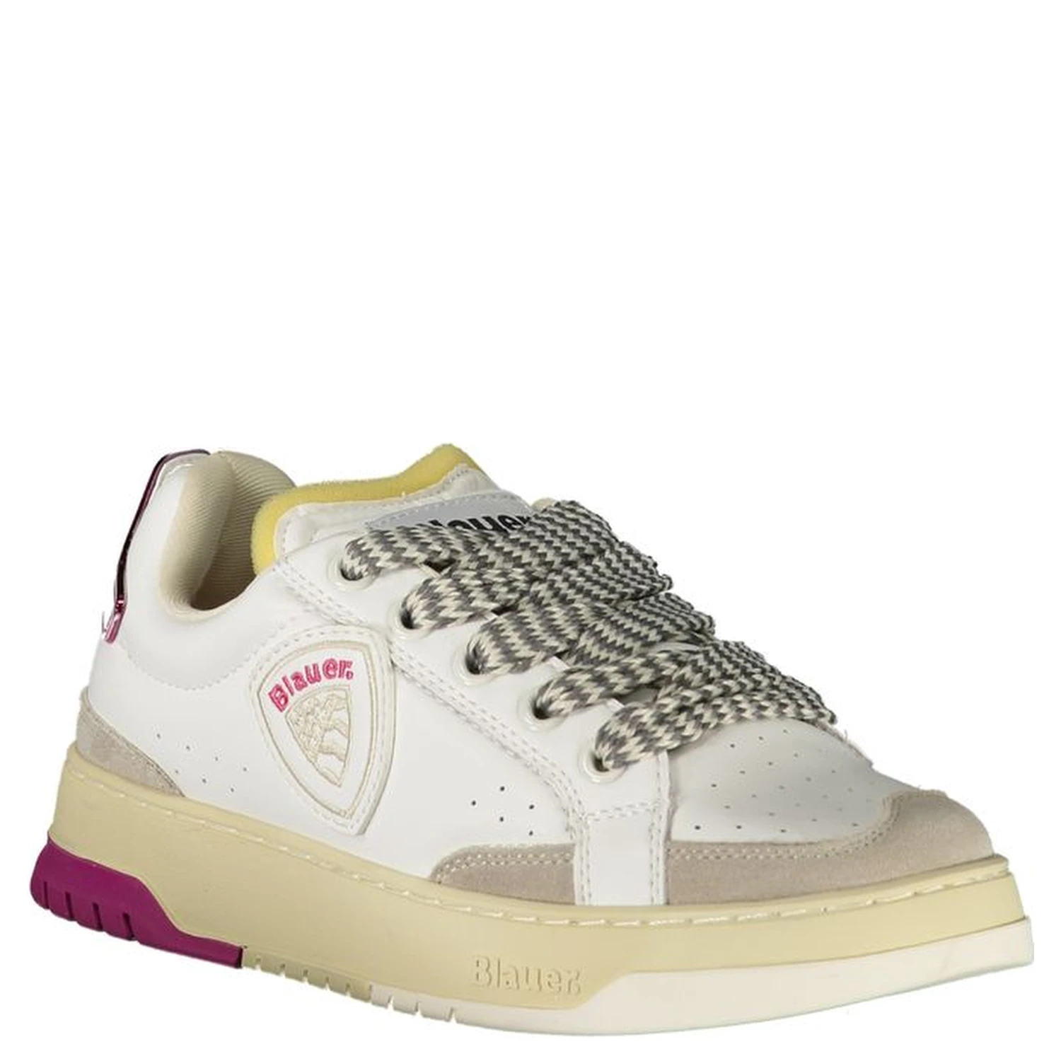 White Leather Women Sneaker