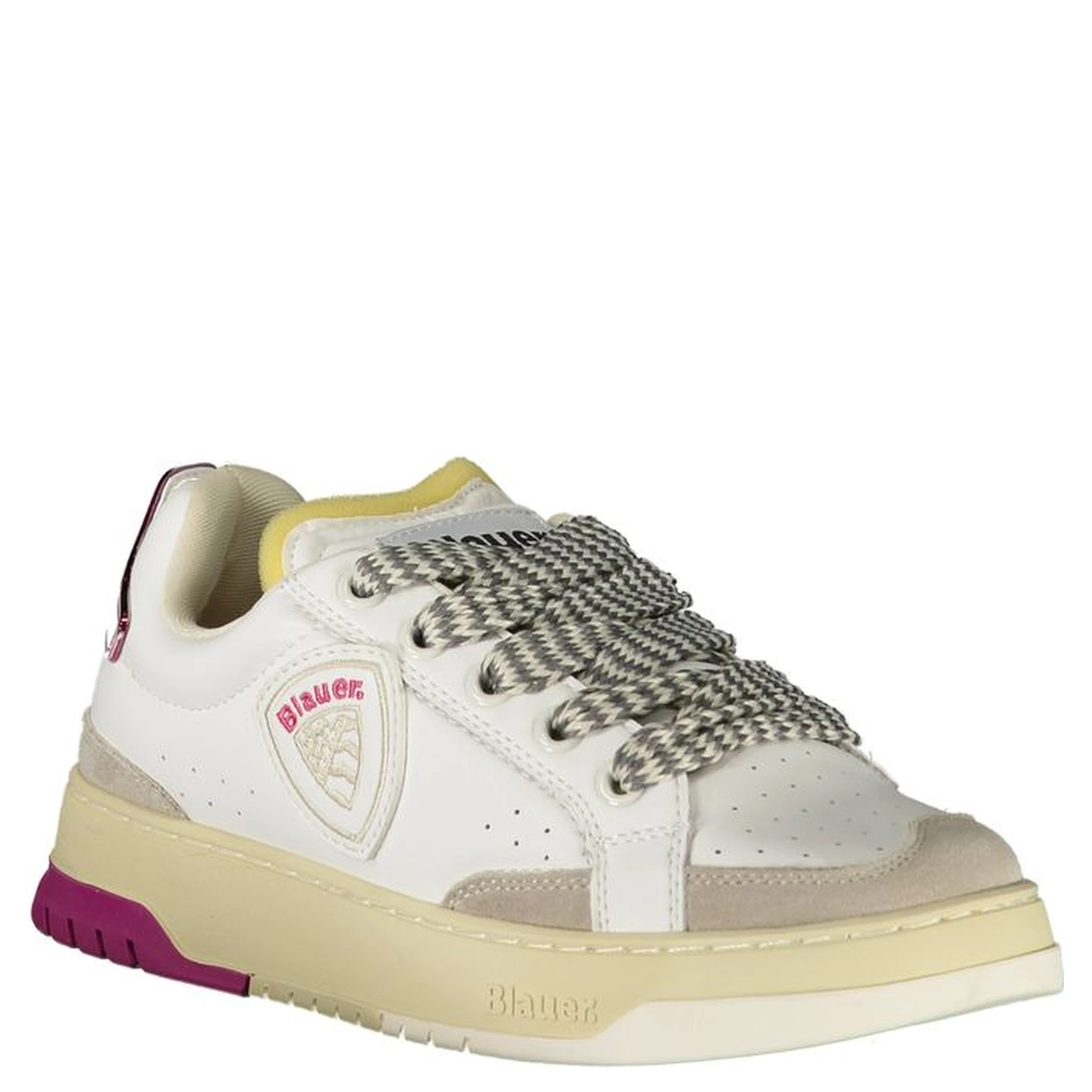 White Leather Women Sneaker
