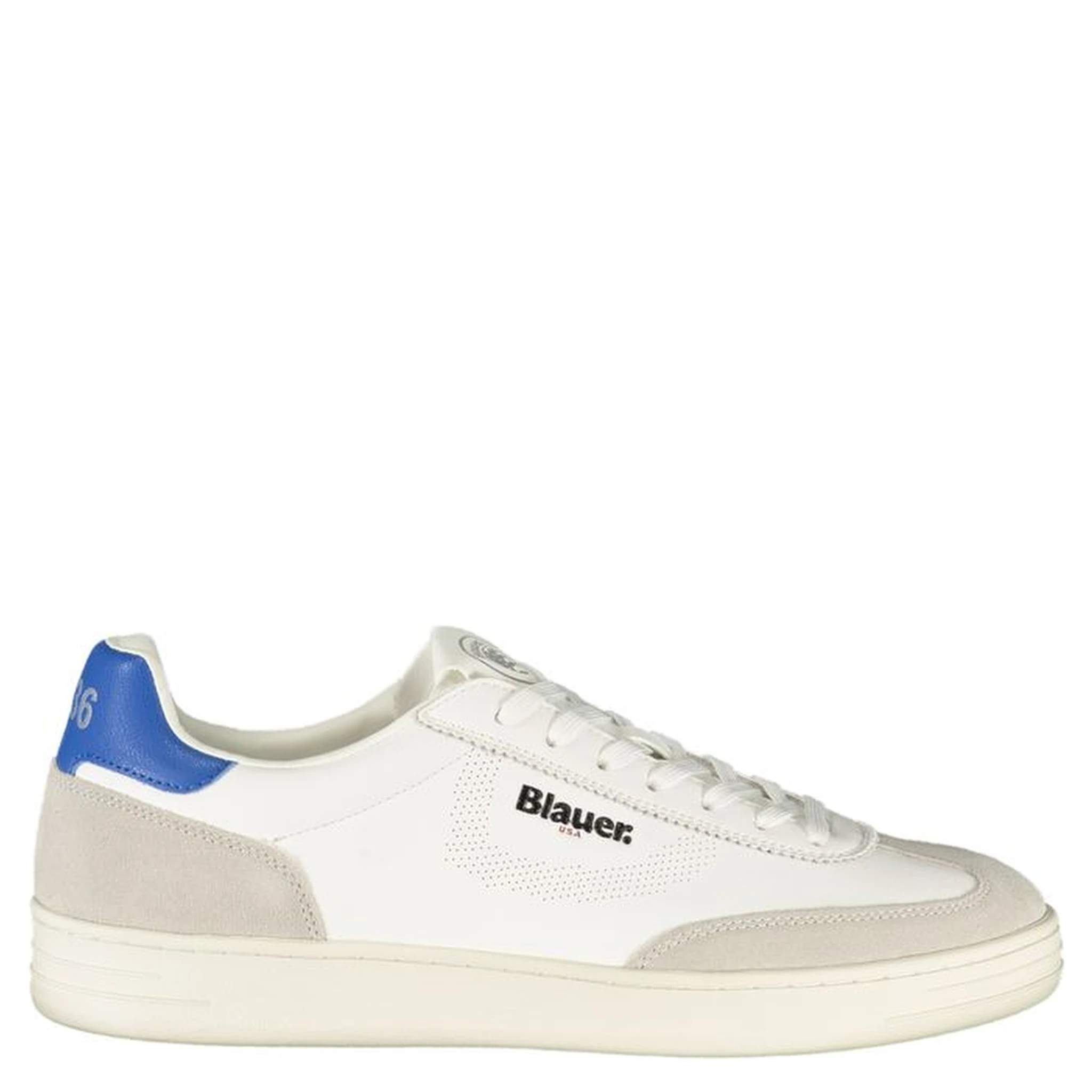 White Leather Men Sneaker