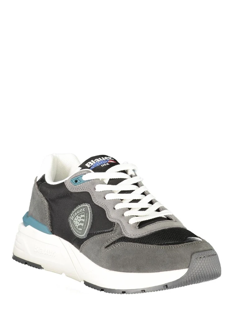 Black Leather Men Sneaker alternative