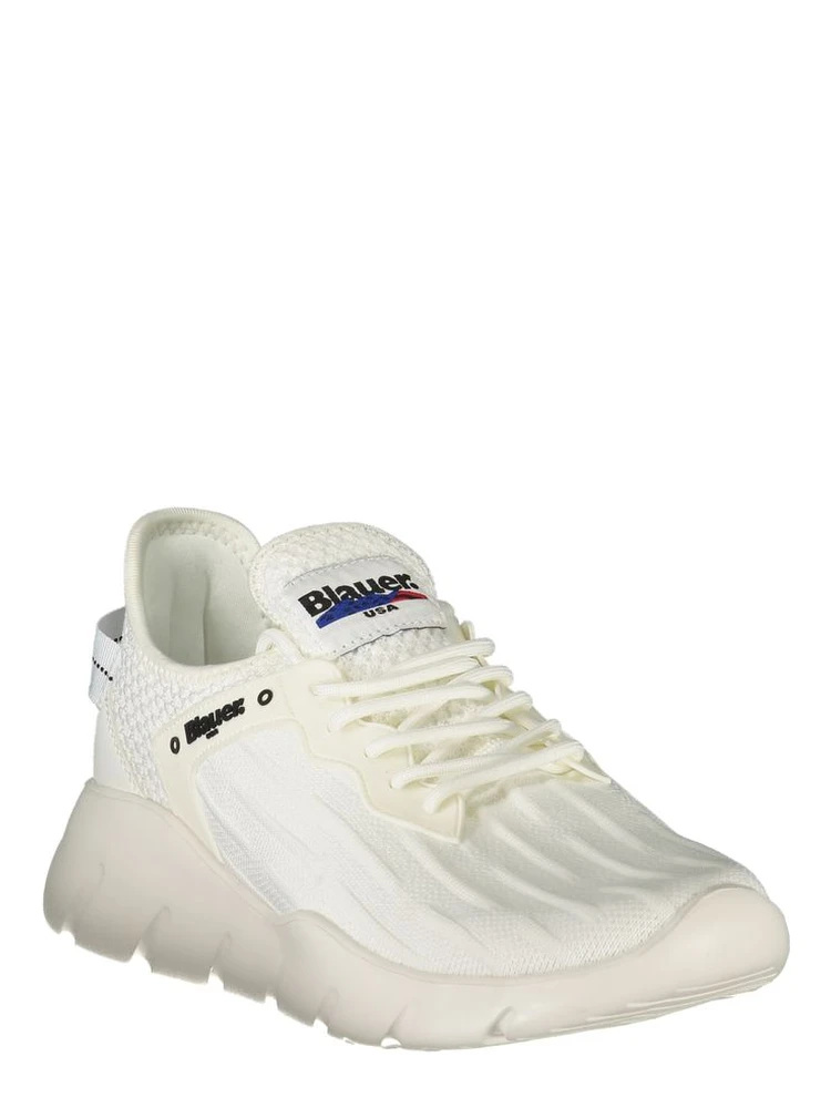 White Polyester Men Sneaker alternative