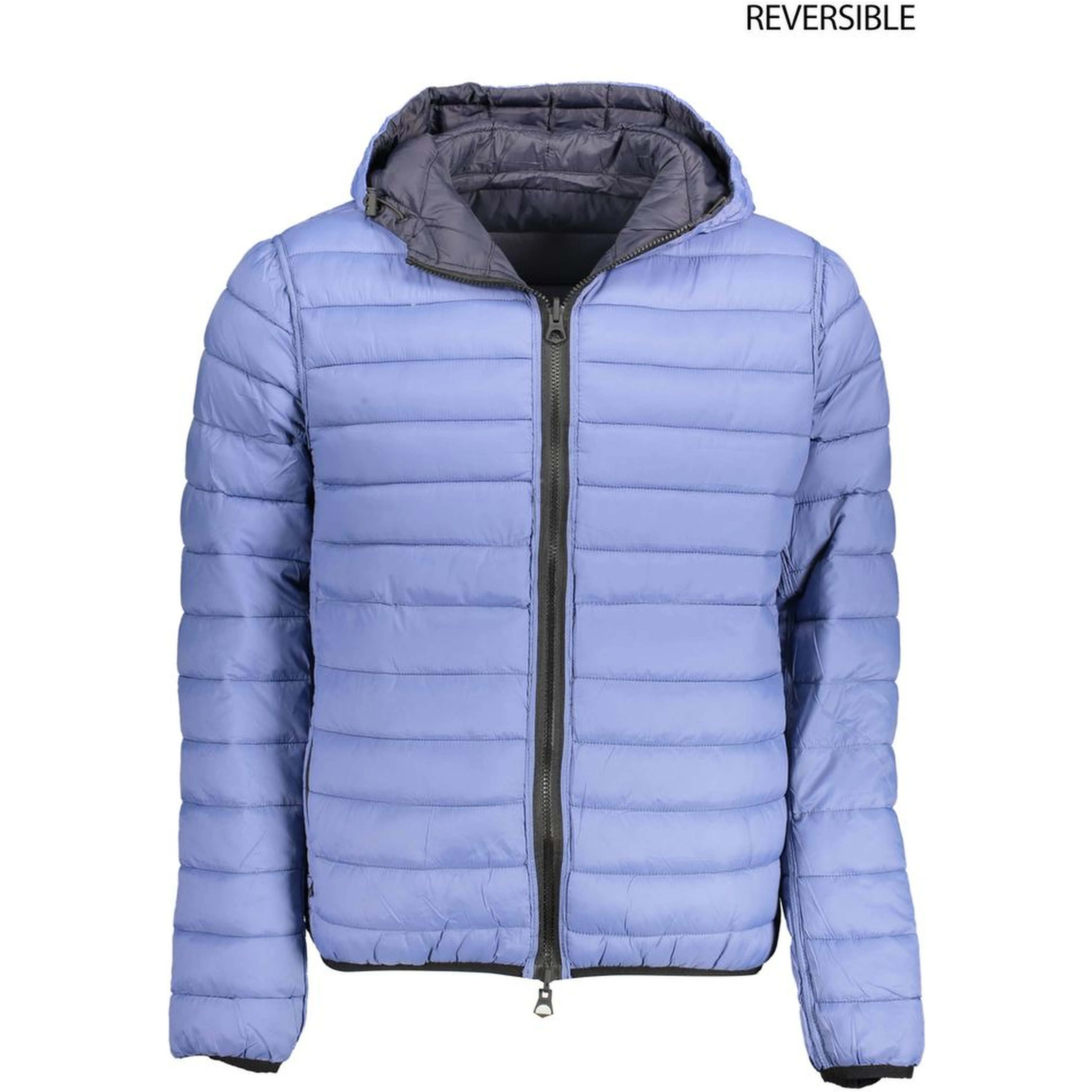 Blue Nylon Jackets & Coat