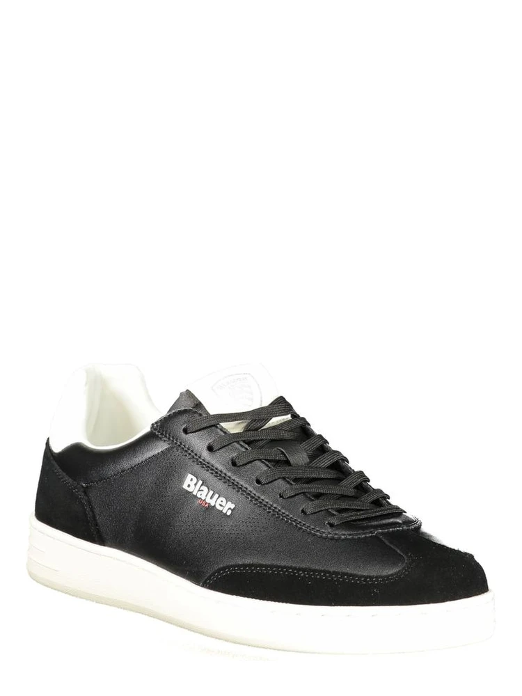 Black Leather Men Sneaker alternative
