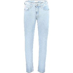 Blue Cotton Men Jeans