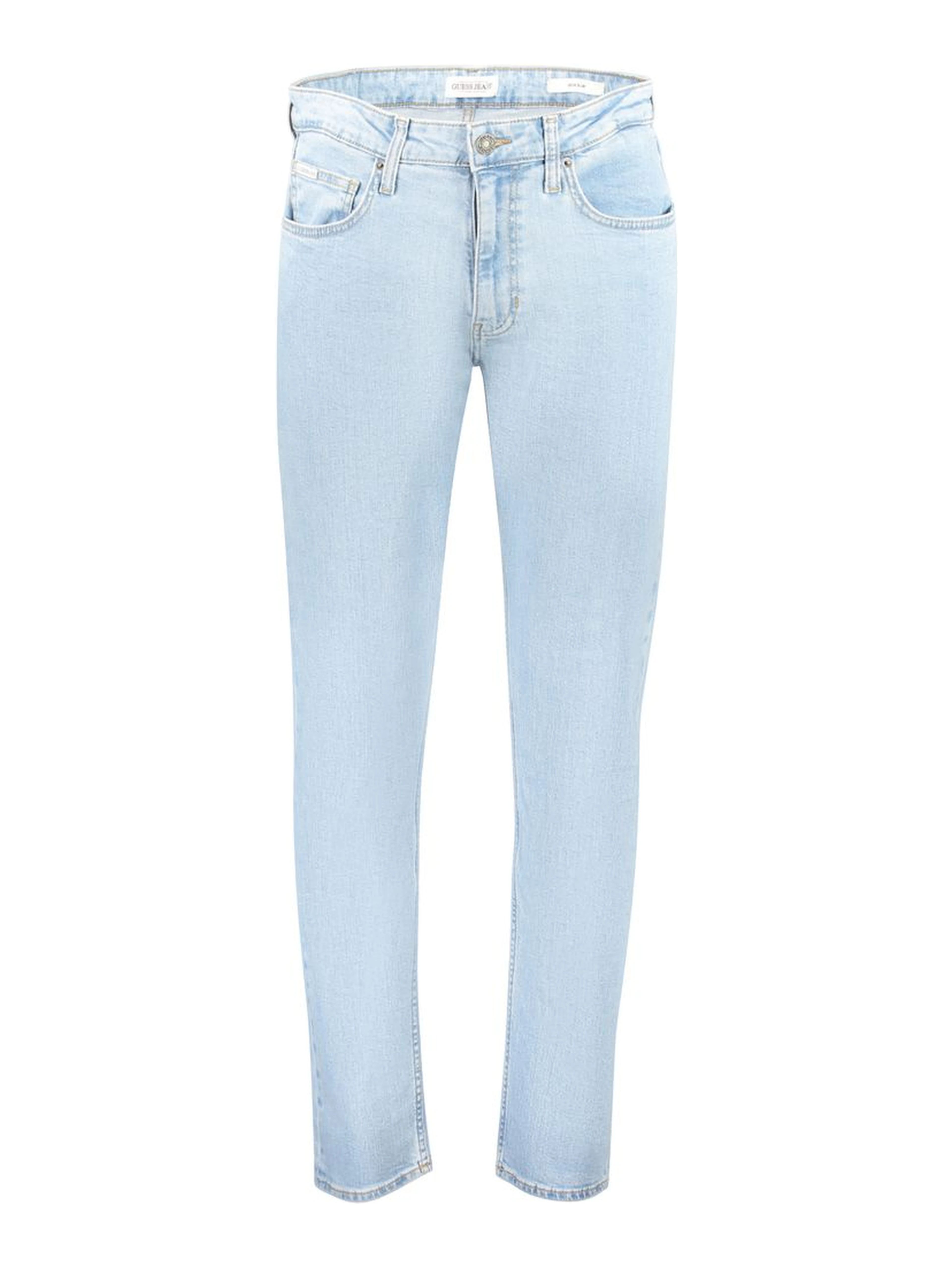 Blue Cotton Men Jeans