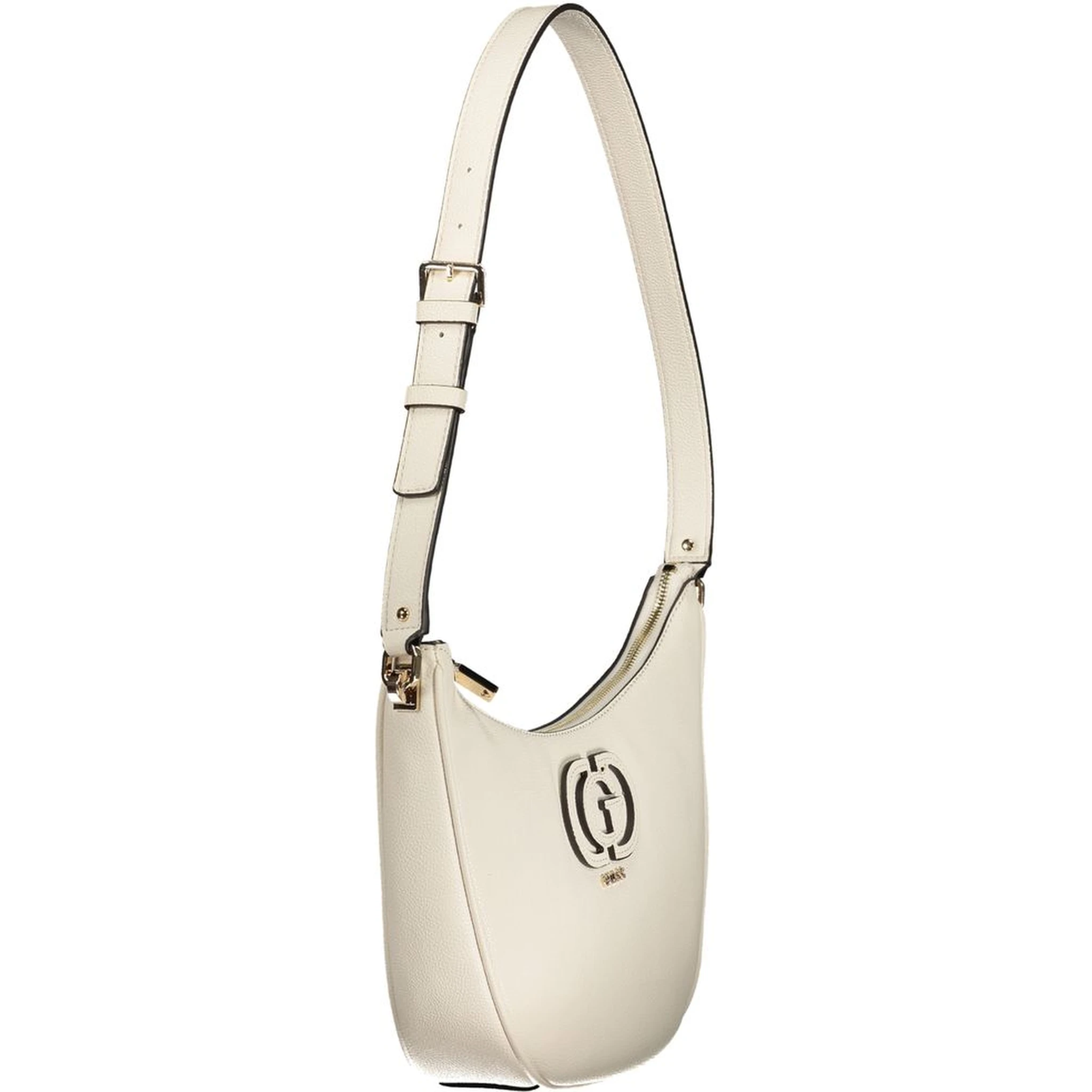 White Polyethylene Women Handbag