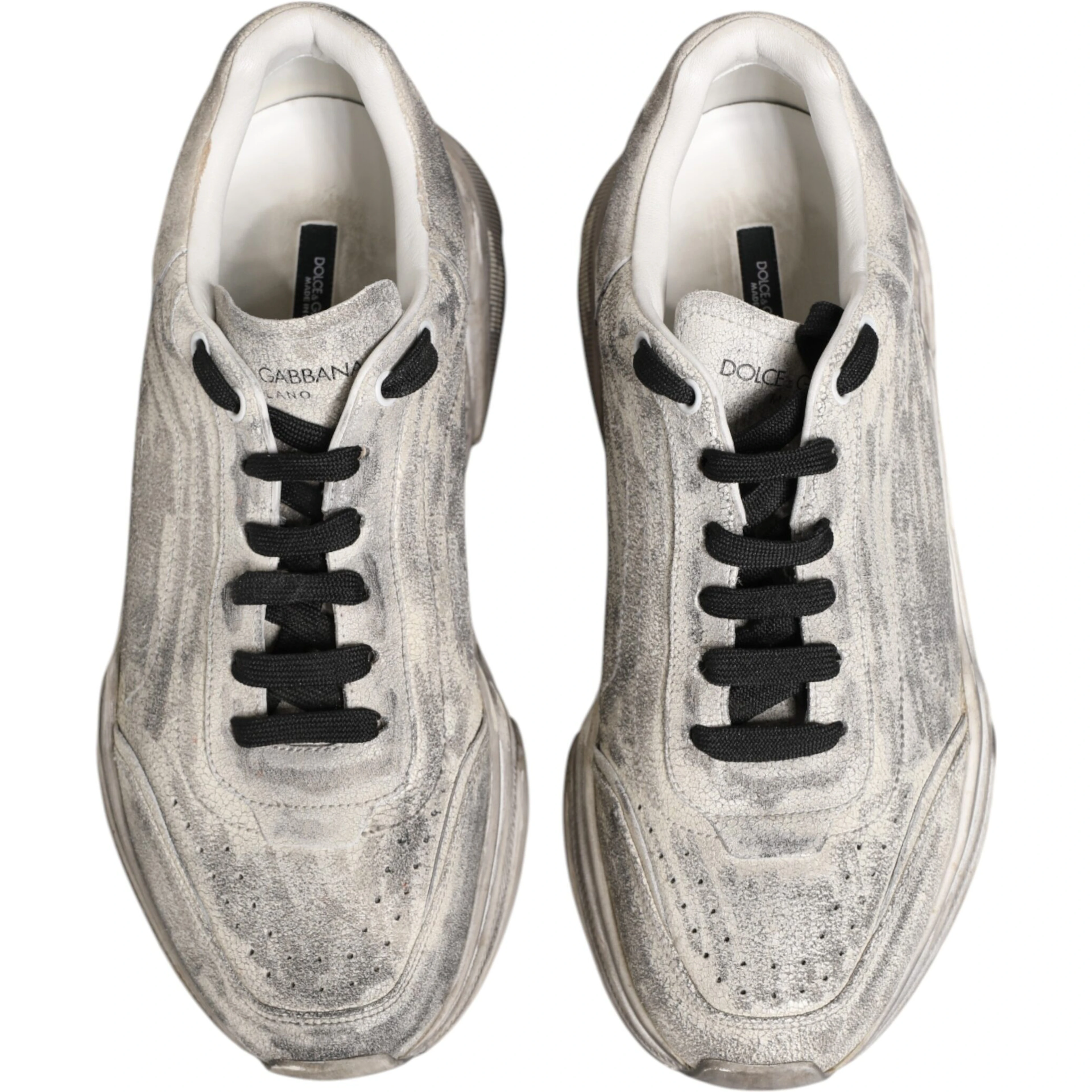 White Daymaster Low Top Men Sneakers Shoes