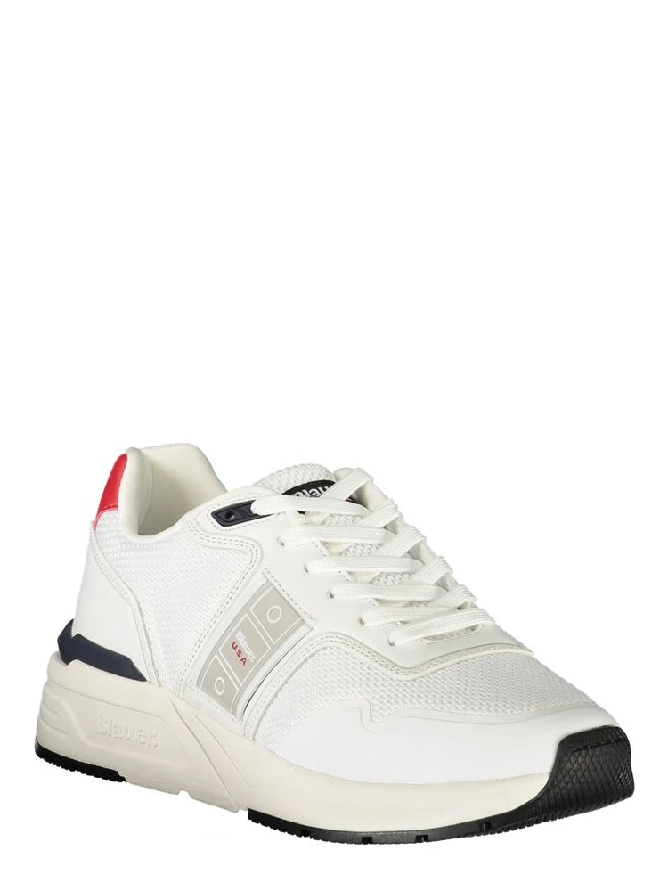 White Polyester Men Sneaker alternative