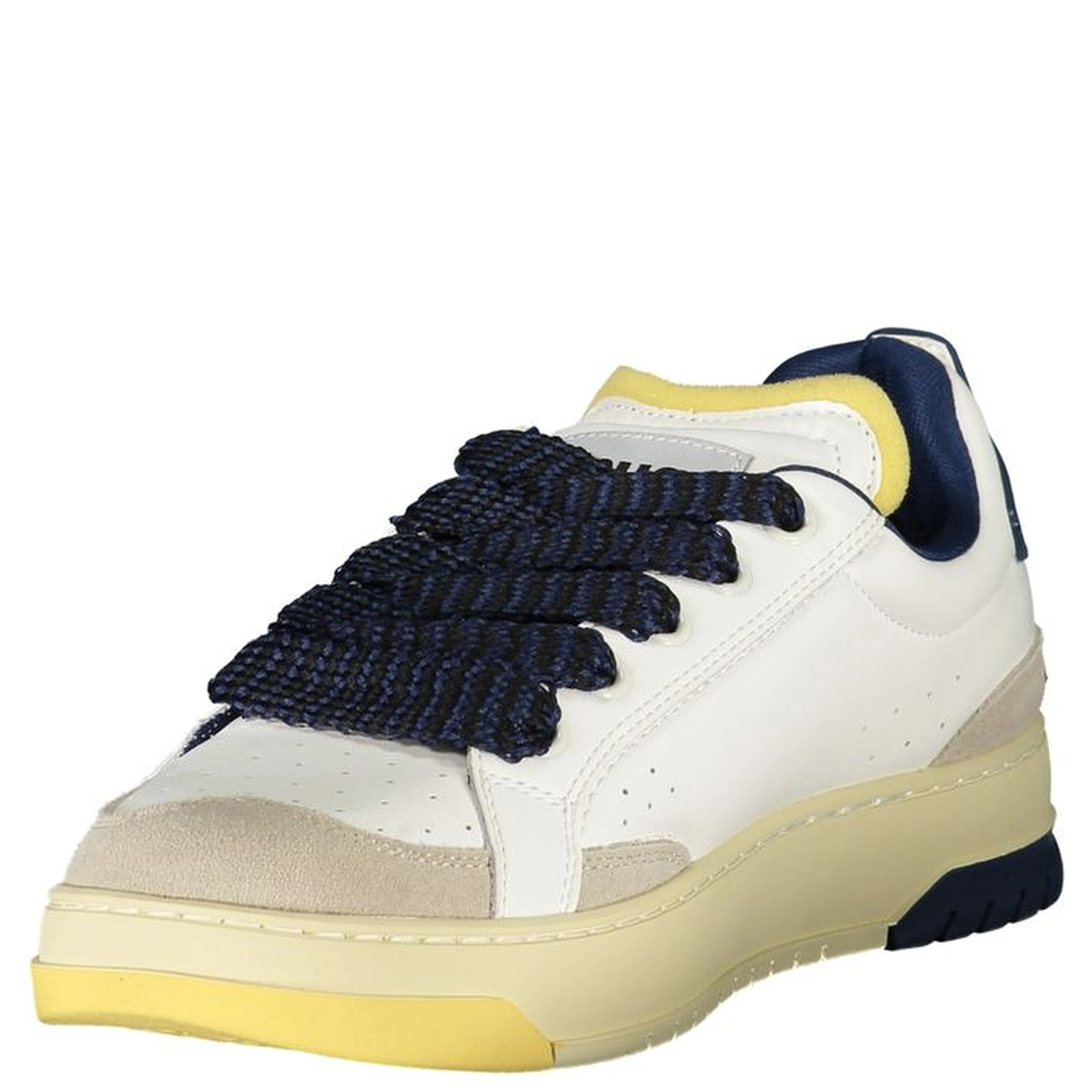 White Leather Men Sneaker