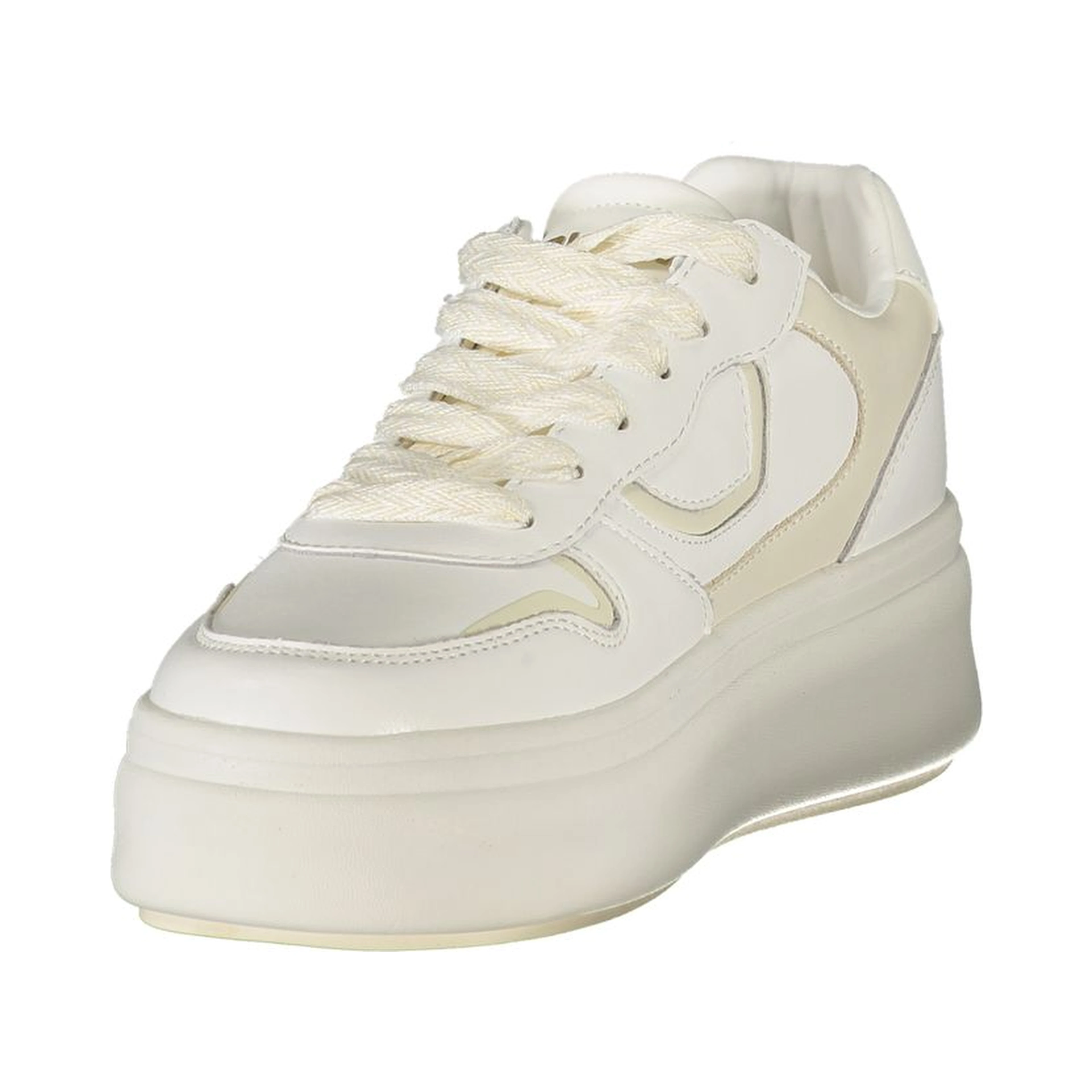 White Leather Women Sneaker