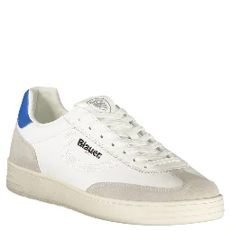 White Leather Men Sneaker
