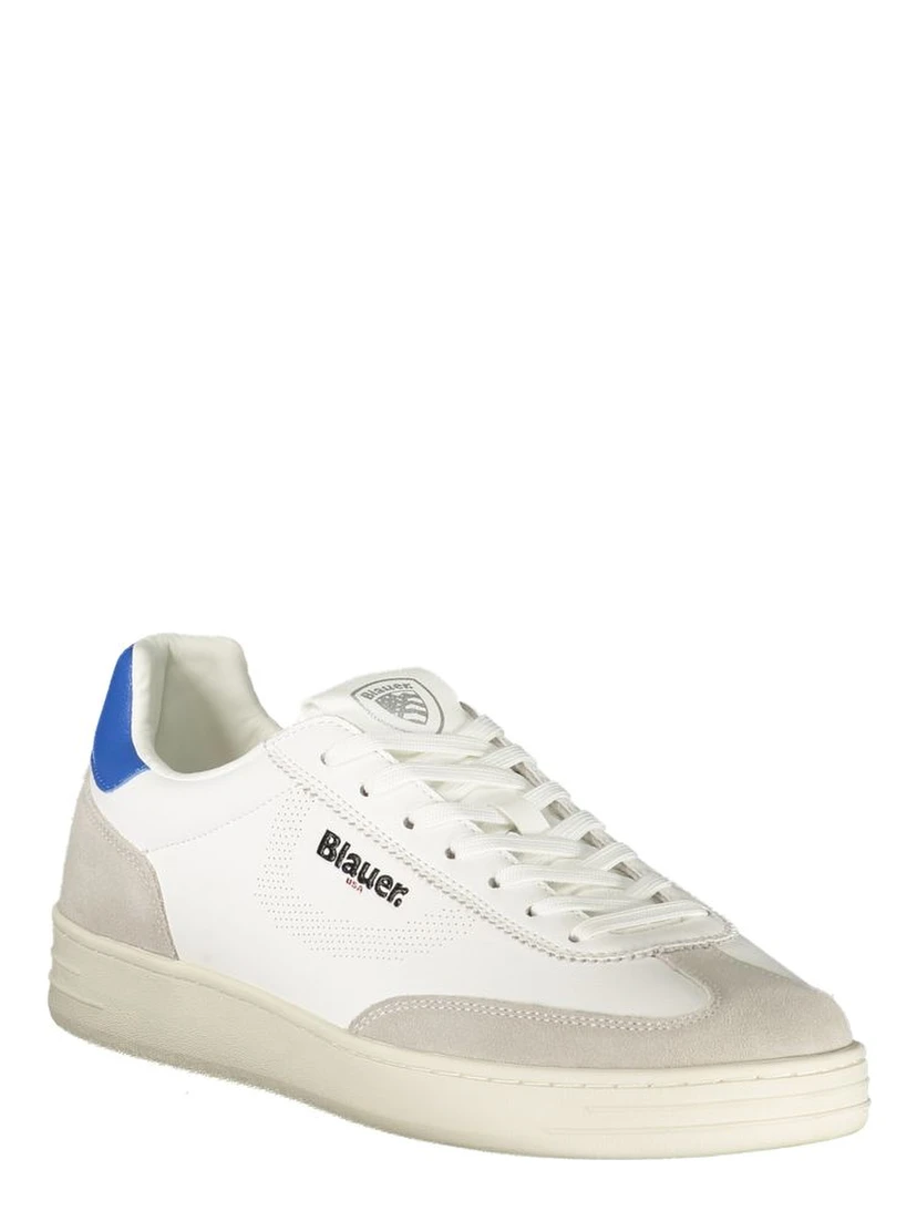 White Leather Men Sneaker