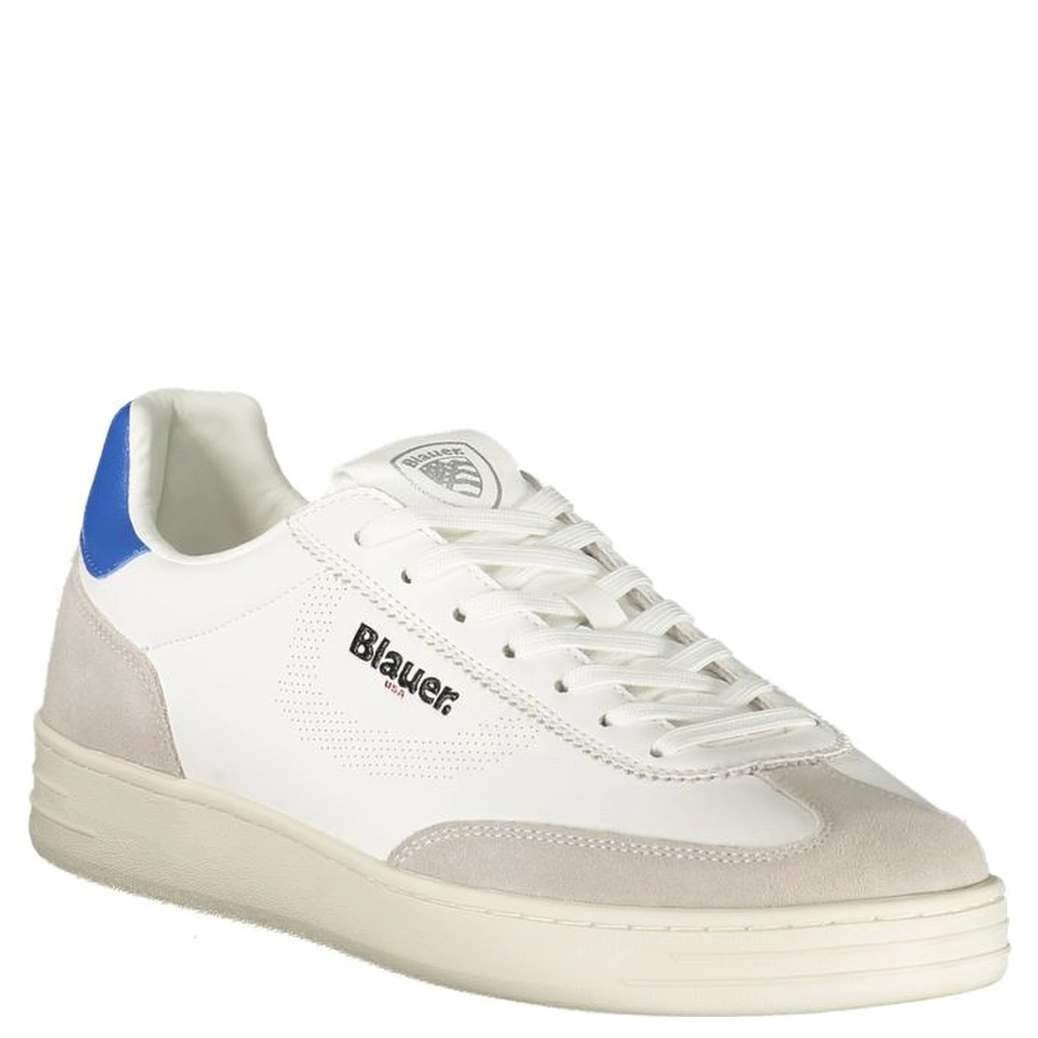 White Leather Men Sneaker