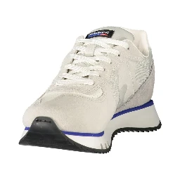 Gray Leather Men Sneaker