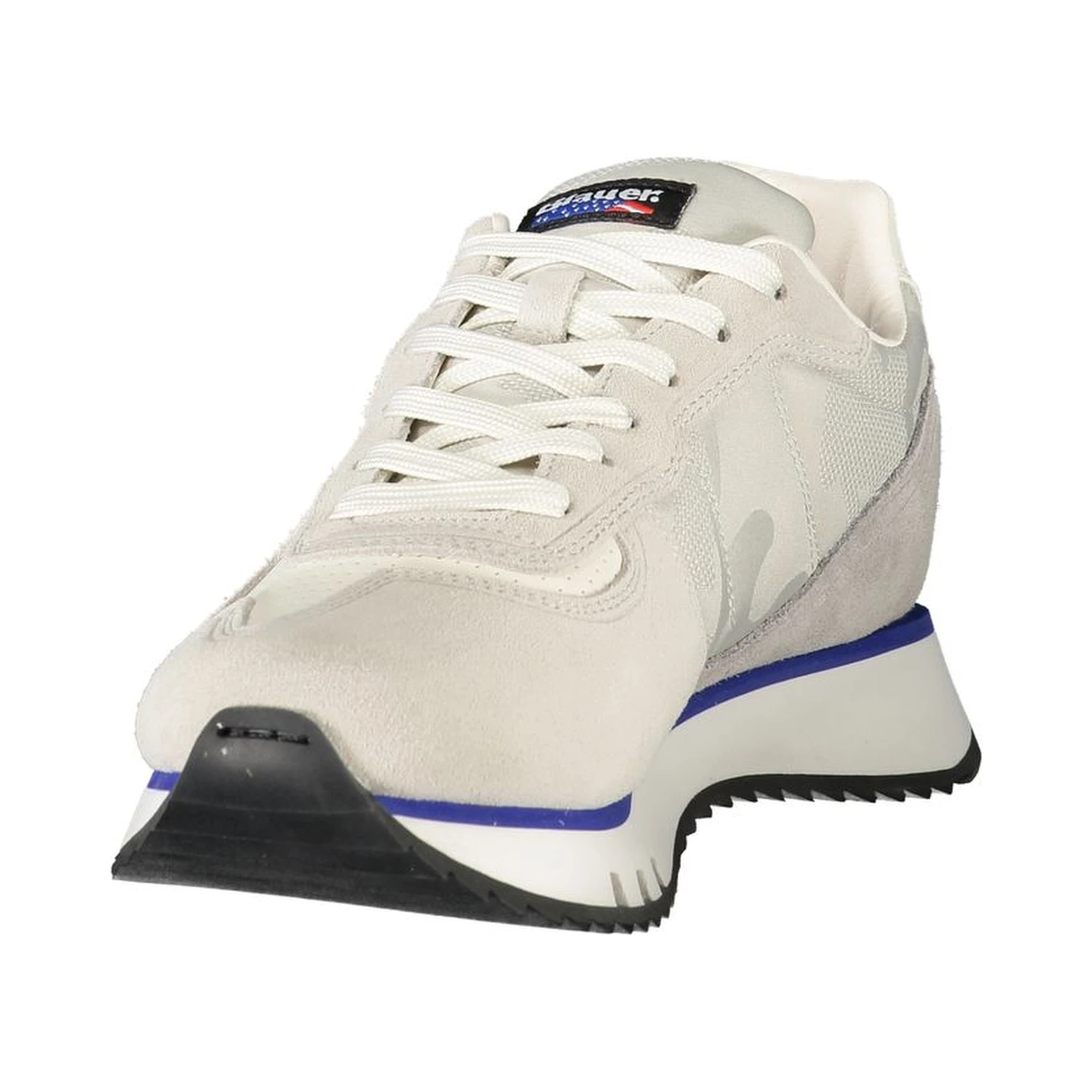 Gray Leather Men Sneaker