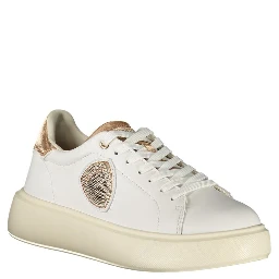 White Leather Women Sneaker