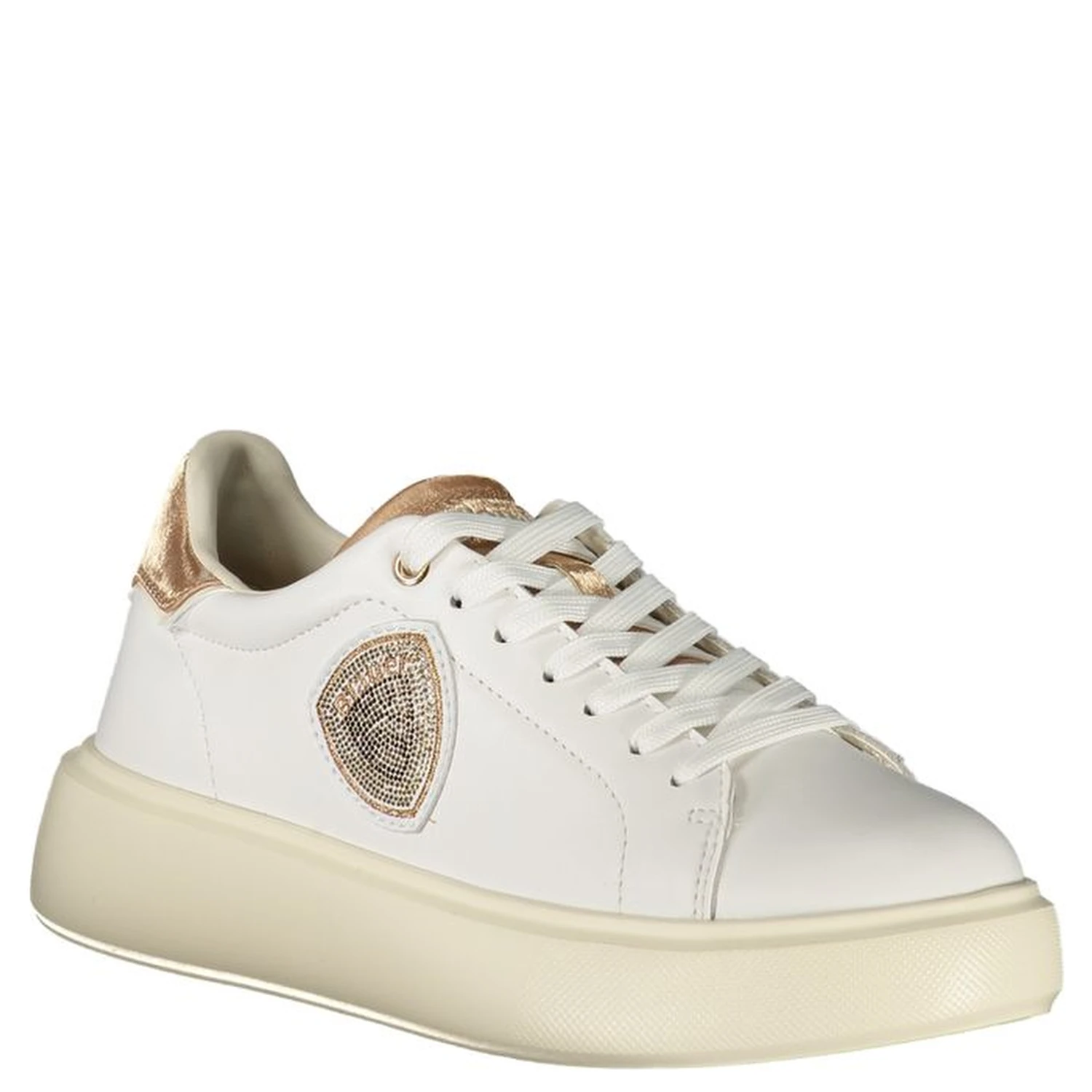 White Leather Women Sneaker