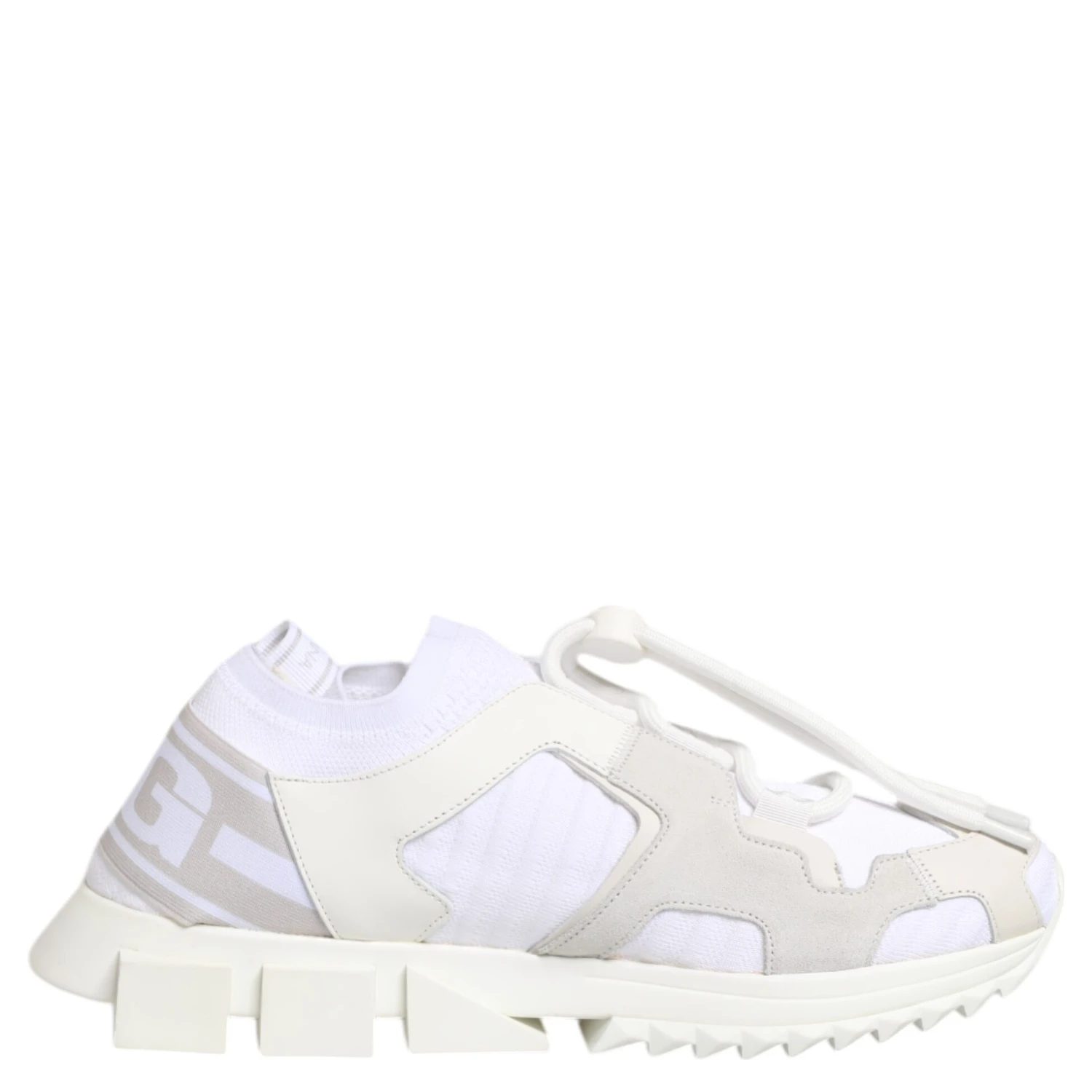 White Sorrento Low Top Lace Up Sneakers Shoes